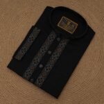 Cotton Panjabi – with All-Over Texture – Bold. Refined. Timeless. - Image 2