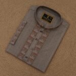 Textured Cotton Panjabi