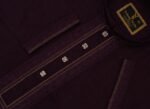 Dark Maroon Embroidered Panjabi – Tradition Woven with Elegance - Image 4