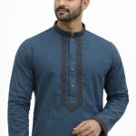 Deep Teal Blue Panjabi