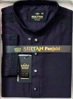 Purple Cotton Punjabi - Image 3