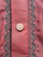 Maroon Embroidered Punjabi – Bold Elegance with Traditional Charm - Image 2