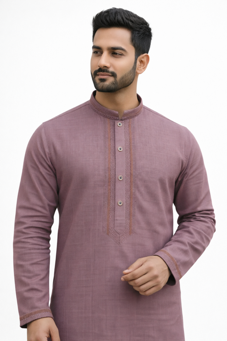 Striped Cotton Panjabi