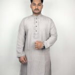 Premium Light Grey Panjabi